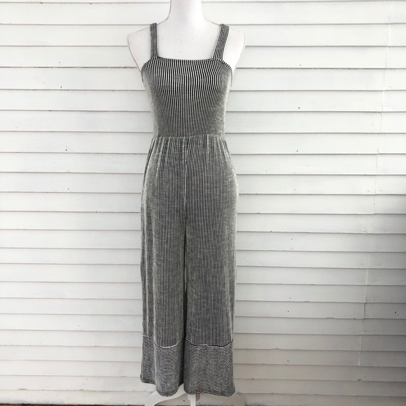 Urban Outfitters Jumpsuit black white Medium - Picture 1 of 6